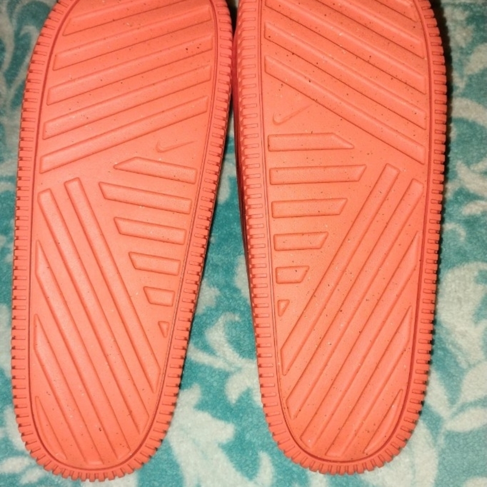 Red Slide Sandals - Picture 7 of 8